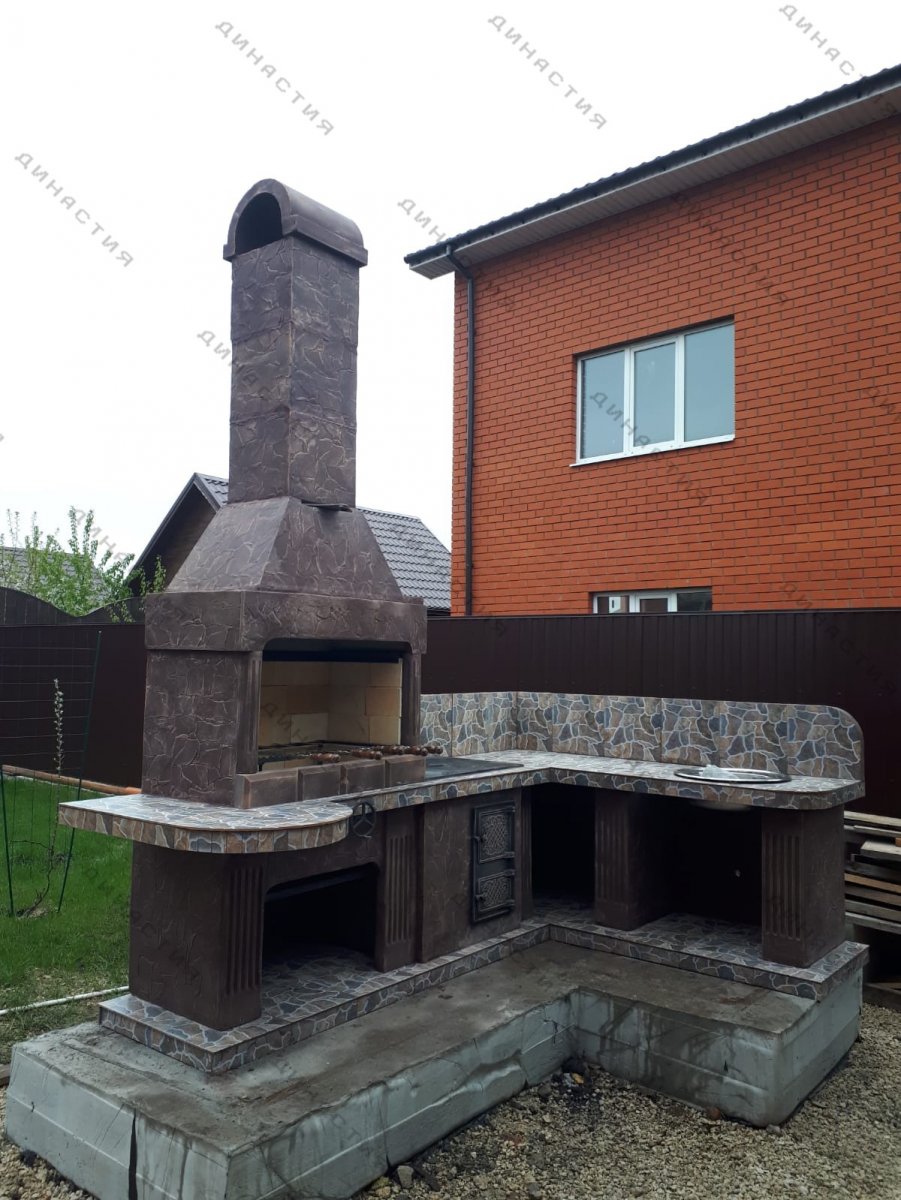 Печь Барбекю №19 от компании «Династия»